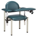 Clinton Padded Blood Chair w/ Padded Arms, Wedgewood 6050-U-3WW